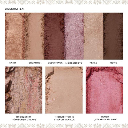 Baked Starter Kit – Tuscan Dreams enthält eine gebackene mehrfarbige Lidschattenpalette