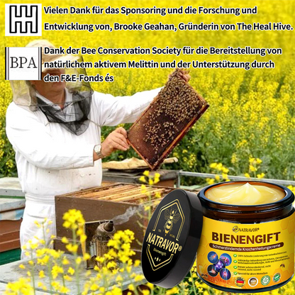 Natravor® Bienengift Schmerzlinderungs-Knochenheilungs-Creme🐝🐝(Speziell für ältere Erwachsene & DGOU empfiehlt)