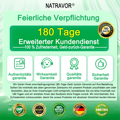 BfArM-Shop | Natravor® 8-in-1 Orallösung – Mit 100 Mrd. aktiven Probiotika ✅ Unterstützt Gewichtsmanagement, Herz, Darm & Frauengesundheit, strafft die Haut und steigert die Energie.