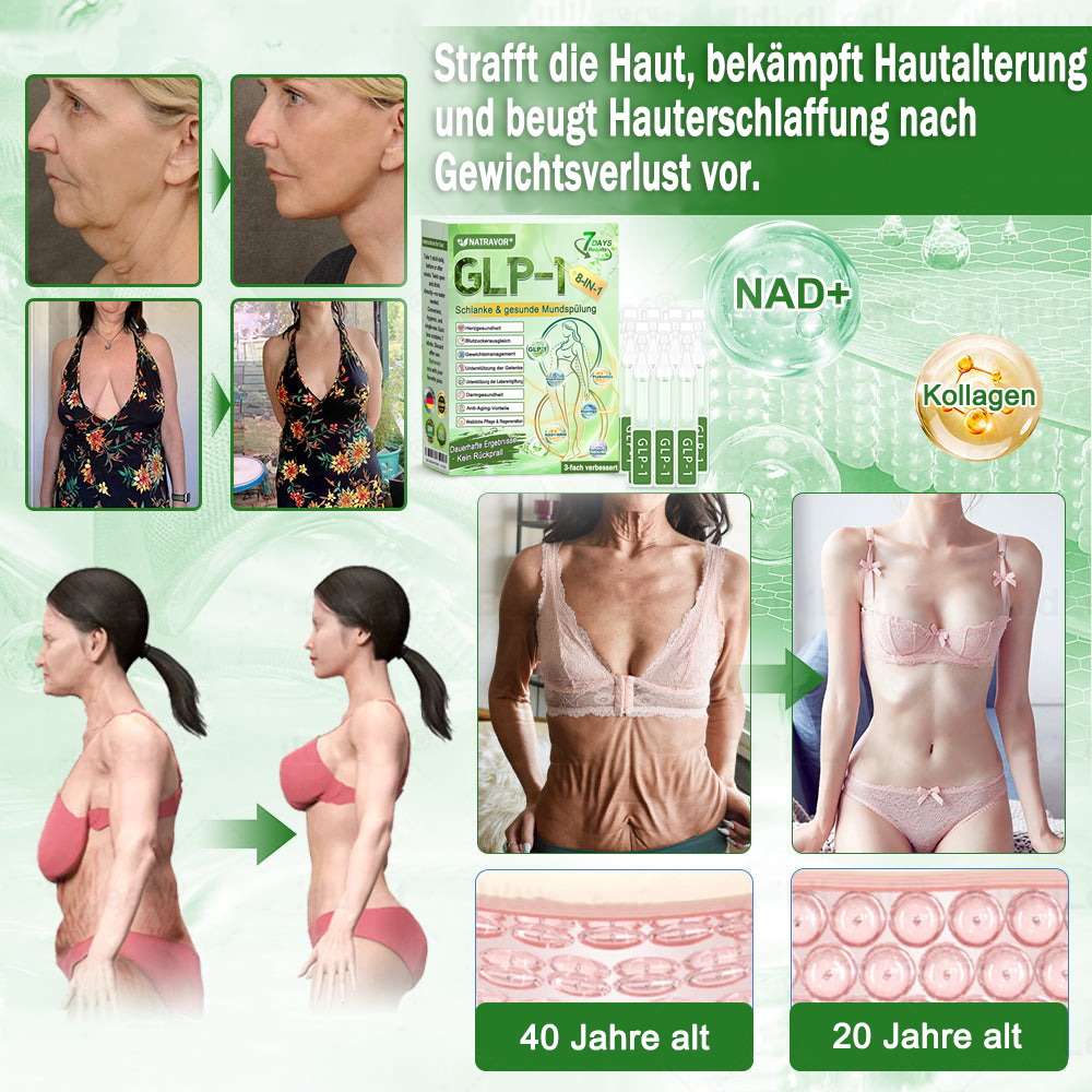 BfArM-Shop | Natravor® 8-in-1 Orallösung – Mit 100 Mrd. aktiven Probiotika ✅ Unterstützt Gewichtsmanagement, Herz, Darm & Frauengesundheit, strafft die Haut und steigert die Energie.