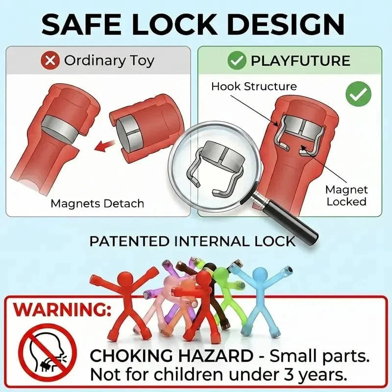 ✨TopSpire® Unisex Kids' Magnetic Building Set (Set of 10)