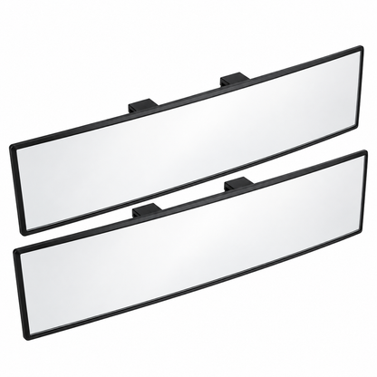 🚗 Panoramic Rearview Mirror · Eliminate Blind Spots Instantly