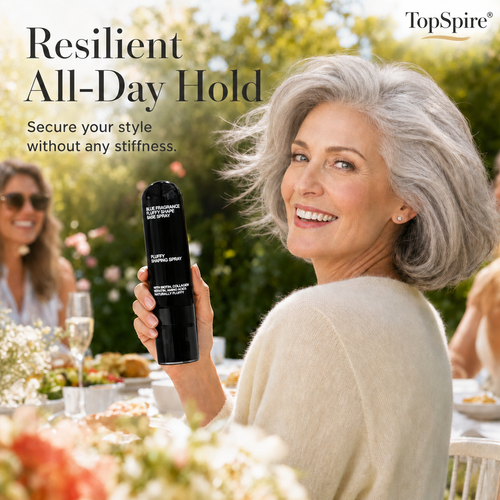 🍑TopSpire®  Peach Volumizing Hair Spray for Fine, Flat & Thinning Hair ✨