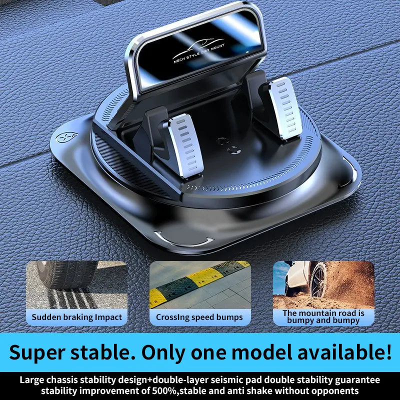 🚗📱360° Rotating Car Phone Holder with StrongSuction Cup for iPhone &Android