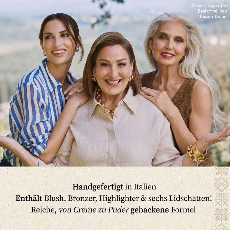 Baked Starter Kit – Tuscan Dreams enthält eine gebackene mehrfarbige Lidschattenpalette