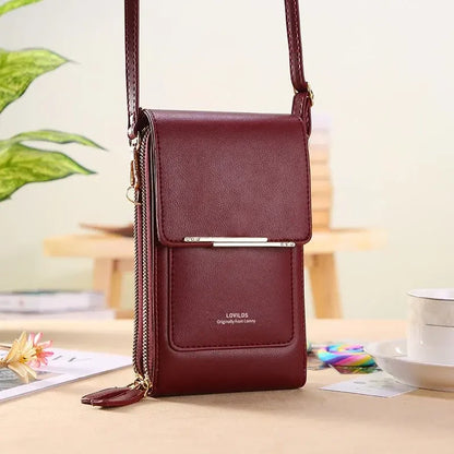 🔥Final 3 Hours: 60% OFF 2026 Trendy Minimalist Elegant Women's Touchscreen Crossbody Phone Wallet