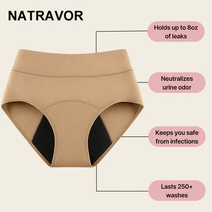 🌸Last Day 50% OFF|NATRAVOR™  100% Leak-Proof Underwear