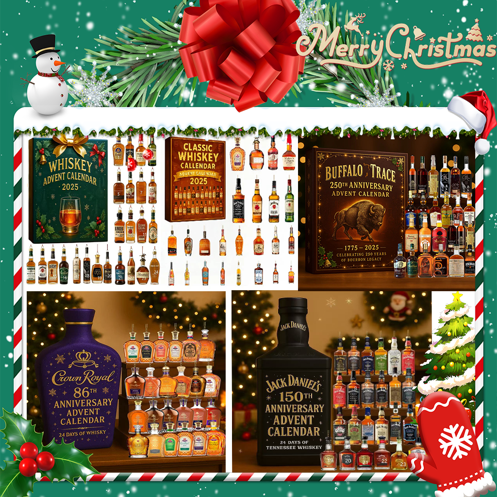⏰ Großer Ausverkaufsalarm! Nur für begrenzte Zeit! 🕒🔥 Whisky-Adventskalender 2025