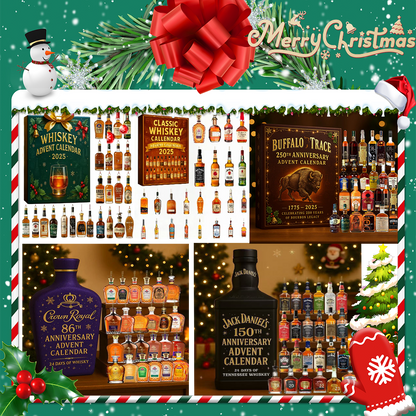 ⏰ Großer Ausverkaufsalarm! Nur für begrenzte Zeit! 🕒🔥 Whisky-Adventskalender 2025
