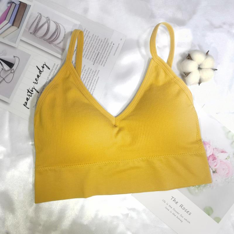 Frauen Sexy Crop Tops Röhrenoberteil Frauen Streetwear Ärmellose Camis Nahtlose Sportunterwäsche Tee BH Crop Top Bandeau Top Tank