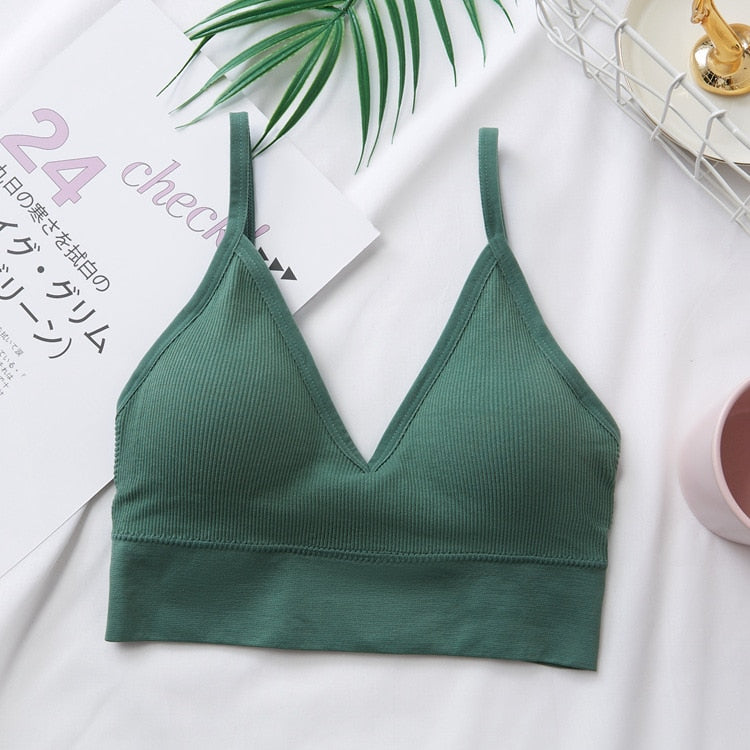 Frauen Sexy Crop Tops Röhrenoberteil Frauen Streetwear Ärmellose Camis Nahtlose Sportunterwäsche Tee BH Crop Top Bandeau Top Tank