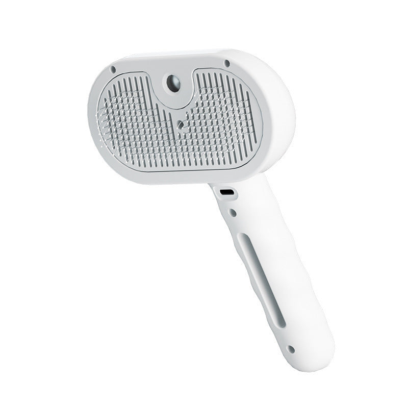 Natravor™ 3-in-1 Pet Steam Brush for Dogs, Cats  - Rechargeable Deshedding Comb with Stainless Steel Bristles