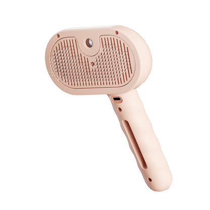 Natravor™ 3-in-1 Pet Steam Brush for Dogs, Cats  - Rechargeable Deshedding Comb with Stainless Steel Bristles