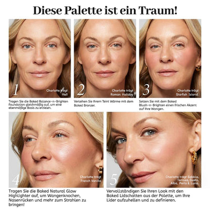 Baked Starter Kit – Tuscan Dreams enthält eine gebackene mehrfarbige Lidschattenpalette
