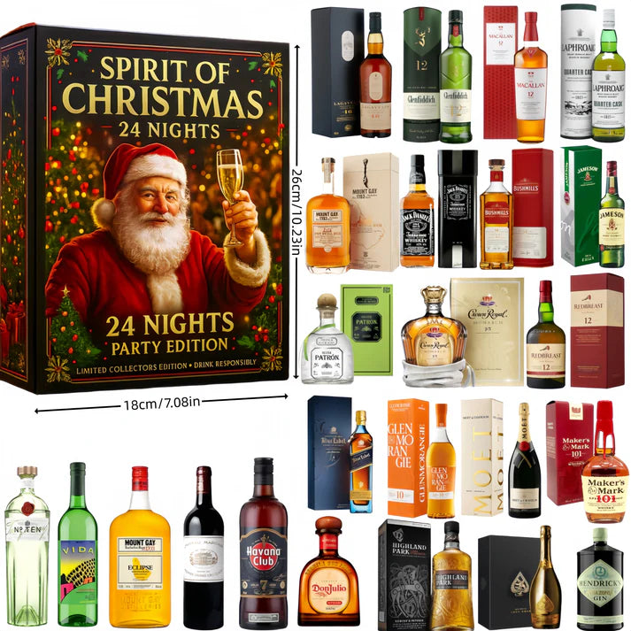 ⏰ Großer Ausverkaufsalarm! Nur für begrenzte Zeit! 🕒🔥 Whisky-Adventskalender 2025